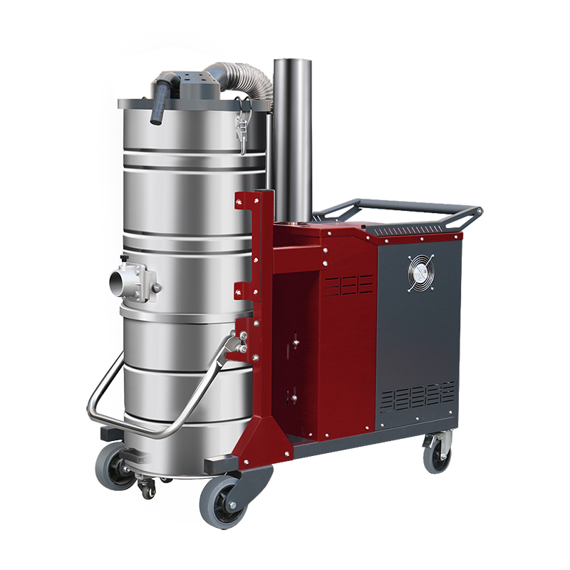 杨浦坦洁380V 双桶手动反吹工业吸尘器X8系列