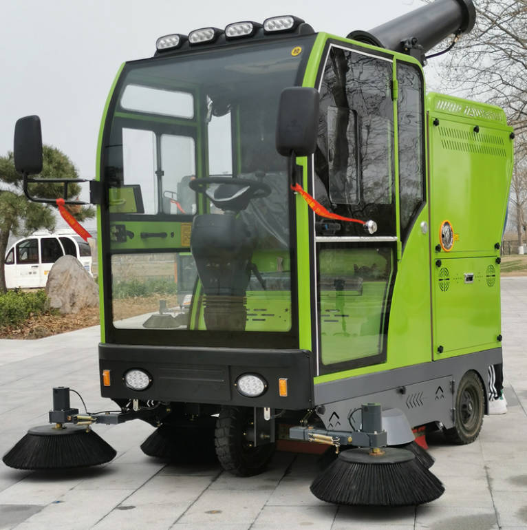 杨浦道路清洁广泛应用电动环卫清扫车