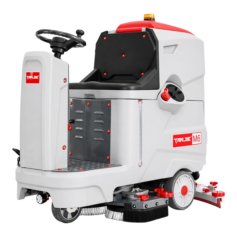 杨浦坦洁驾驶式洗地机M6【双刷】